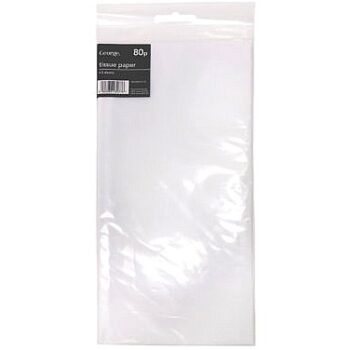 George Home Plain White Tissue Paper
