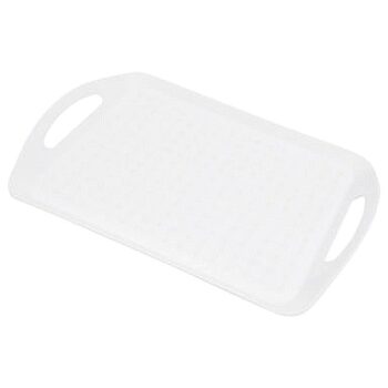 George Home Plastic Tray White 46x31cm