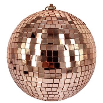 George Home Rose Gold Disco Ball