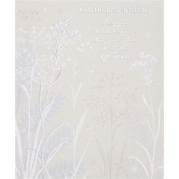 George Home Sympathy Card