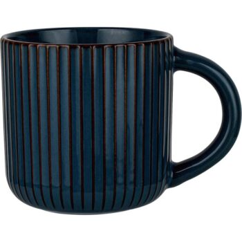 George Home Teal Ribbed Mug