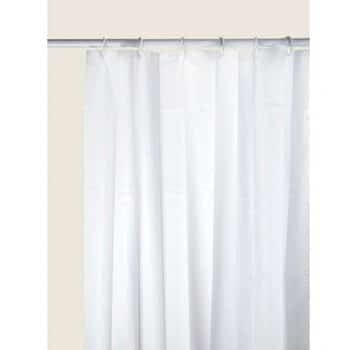 George Home White Shower Curtain