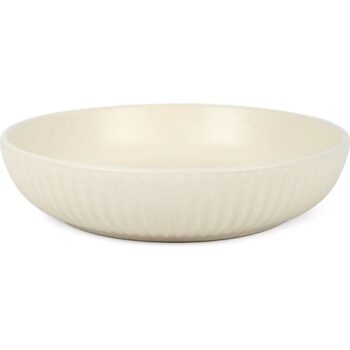 George Home Wide Rib Natural Pasta Bowl