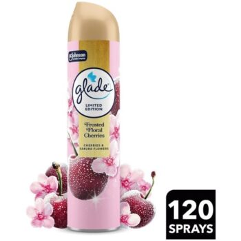 Glade Aerosol Air Freshener Floral Cherries (300ml)