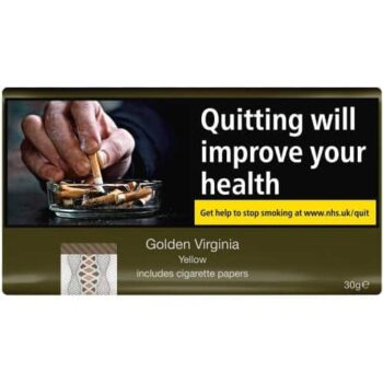 Golden Virginia Yellow Tobacco Cigarette Papers Pouch (30g)