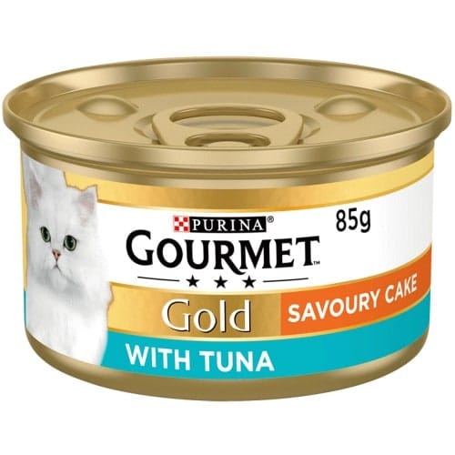 Gourmet Gold Savoury Cake Tuna Wet Cat Food (85g)