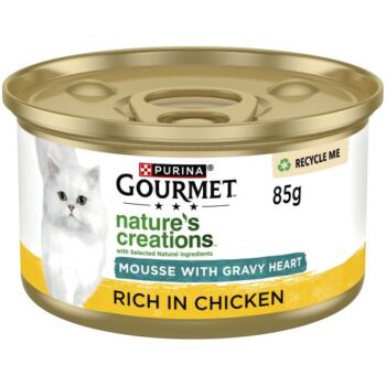Gourmet Natures Creations Cat Food Chicken Mousse (85g)