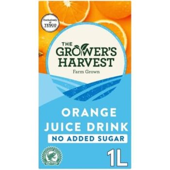 Growers Harvest Orange Juice Drink No Added Sugar (1 Litre)
