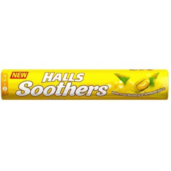 Halls Soothers Honey & Lemon Lozenges (45g)