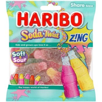 Haribo Soda Twist Zing (175g)