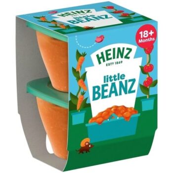 Heinz Little Beans with Hidden Veggies Baby Food (2 x 100g)