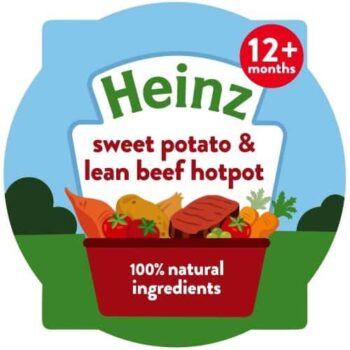 Heinz Sweet Potato & Lean Beef Hotpot Baby Food Tray (200g)