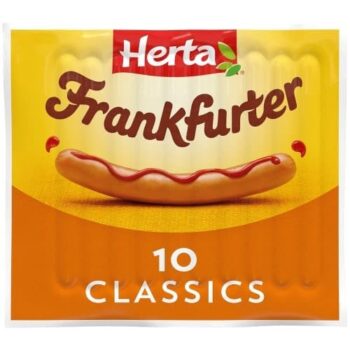 Herta Classic Frankfurters 10 Hot Dogs (10 x 350g)