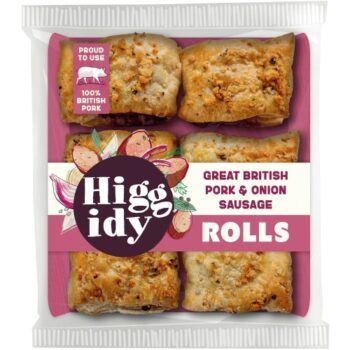 Higgidy 6 Great British Pork Sausage Rolls (160g)