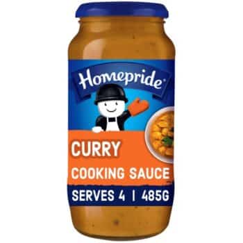 Homepride Curry Cooking Sauce (485g)