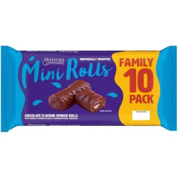 Hoppers Farmhouse Bakeries Chocolate Mini Rolls (Family Pack) (10)