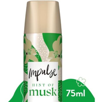 Impulse Hint of Musk Body Spray Deodorant (75ml)