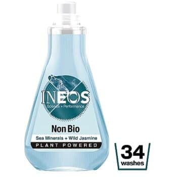 Ineos Sea Minerals + Wild Jasmine Non Bio Concentrated Laundry Detergent Liquid 34 Washes (1040ml)