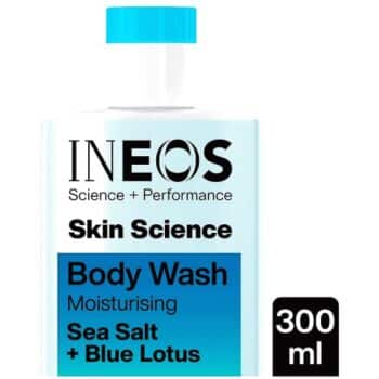 Ineos Skin Science Sea Salt + Blue Lotus Body Wash (300ml)