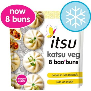 itsu 8 katsu veg bao buns (256g)