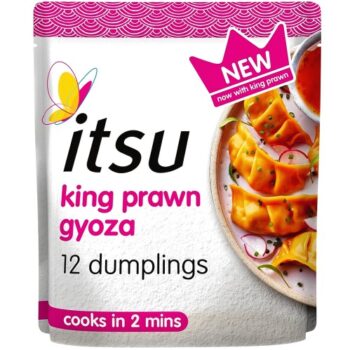 itsu king prawn gyoza dinner dumplings (12 x 234g)