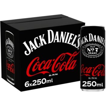 Jack Daniels & Coca-Cola (6 x 250ml)