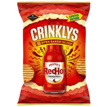 Jacob's Crinklys Frank's RedHot (150g)