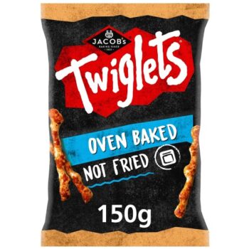 Jacob's Oven Baked Twiglets Original Sharing Snacks (150g)