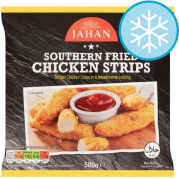 Jahan Frozen Southern Fried Chicken Strips (500g)