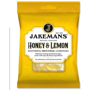 Jakemans Honey & Lemon Soothing Menthol Lozenges (160g)