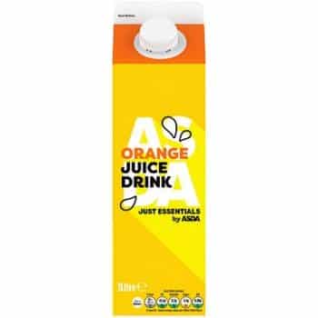 JUST ESSENTIALS by ASDA Orange Juice Drink (1 Litre)