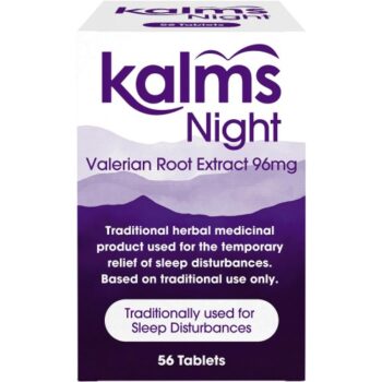 Kalms Night Valerian Root Extract 56 Tablets (56 x 96mg)