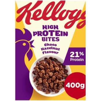 Kellogg's High Protein Bites Chocolate Cereal (400g)