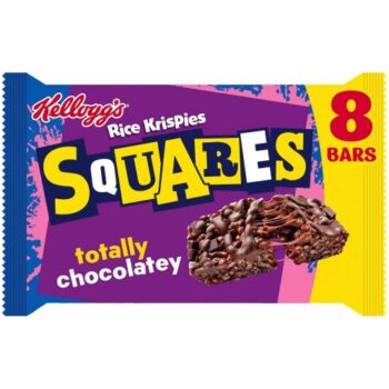 Kellogg's Rice Krispies Squares Totally Chocolatey Bars 8x8x36g (8 x 36g)
