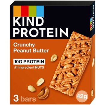 Kind Protein Crunchy Peanut Butter Snack Bars (3 x 42g)