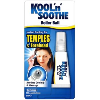 Kool N Soothe Pain Relief Temples & Forehead Roller Ball (5ml)
