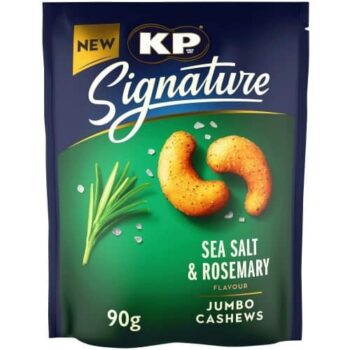 KP Signature Sea Salt and Rosemary Cashews (90g)
