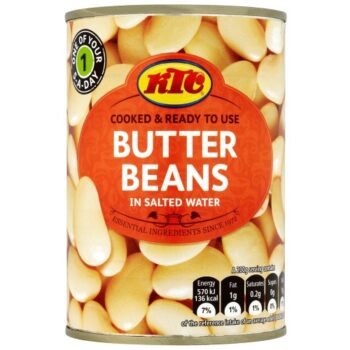 KTC Butter Beans In Salted Water (400g)