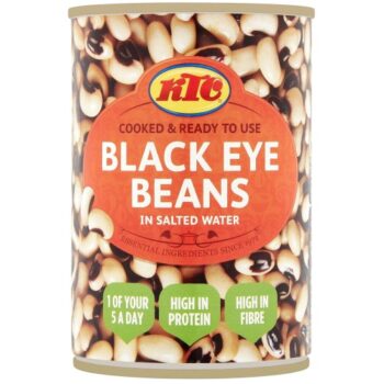 KTC Salted Water Blackeye Beans Black Eyed Beans (400g)