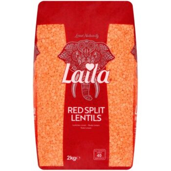 Laila Red Split Lentils (2kg)