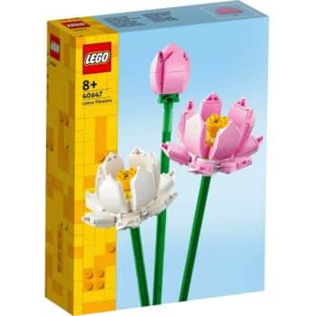 LEGO Botanicals Lotus Flowers Home Decor Set 40647
