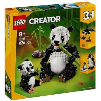 LEGO Creator 3in1 Wild Animals: Panda Family Toy Set 31165