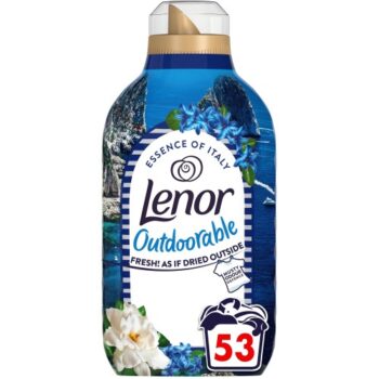 Lenor Outdoorable Capri Fabric Conditioner 53 Washes (53w, 742ml)