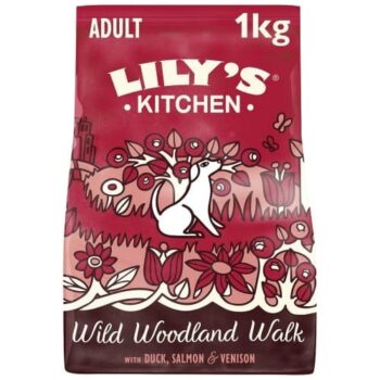 Lily's Kitchen Wild Woodland Walk Duck Salmon & Venison Adult Dry Dog Food - Bag (1kg)