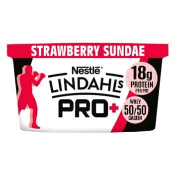 Lindahls Strawberry Sundae Pro + Kvarg (150g)