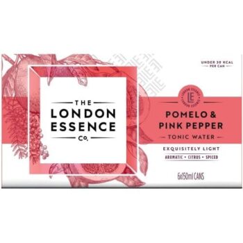 London Essence Co. Pomelo & Pink Pepper Tonic Water 6x150 (6 x 150ml)
