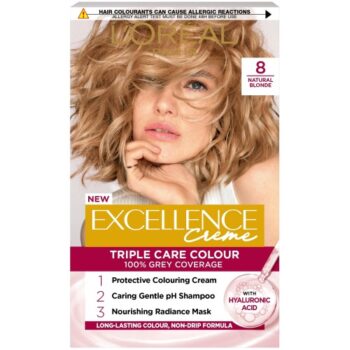 L'Oreal Excellence Creme Natural Blonde 8.0 Hair Dye