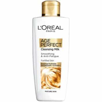 L'Oreal Paris Age Perfect Smoothing & Anti Fatigue Vitamin C Cleansing Milk (200ml)