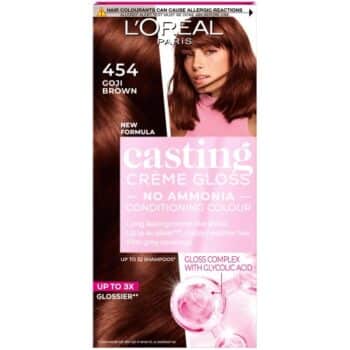 L'Oreal Paris Casting Creme Gloss Semi-Permanent Hair Dye Chocolate Brownie Brown 454