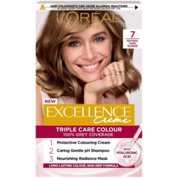 L'Oreal Paris Excellence Creme Natural Dark Blonde 7 Permanent Hair Dye